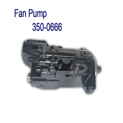 Siyah 350-0666 Metal Ekskavatör Fan Pompası 283-5992